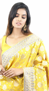 party wear saree new design 2021 by Poshak
