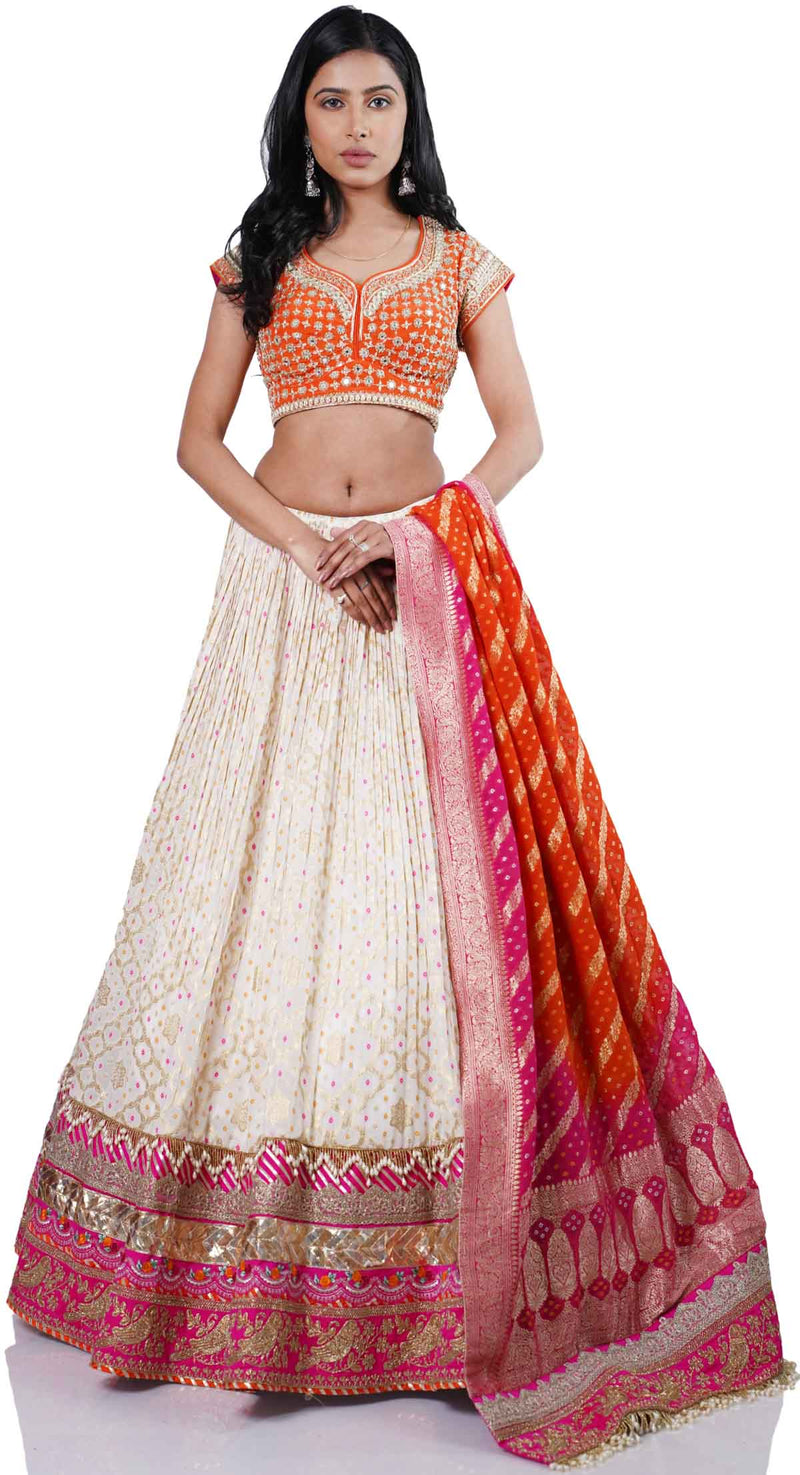 lehenga for bride sister