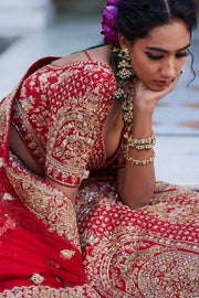 Kaynaat Aari Bridal Lehenga