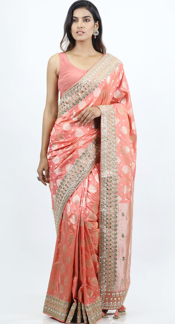 latest banarsi saree designs by poshak
