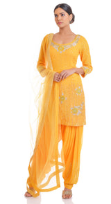 party wear sharara suits with long kameez