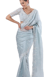 Blue Pearl Sarees
