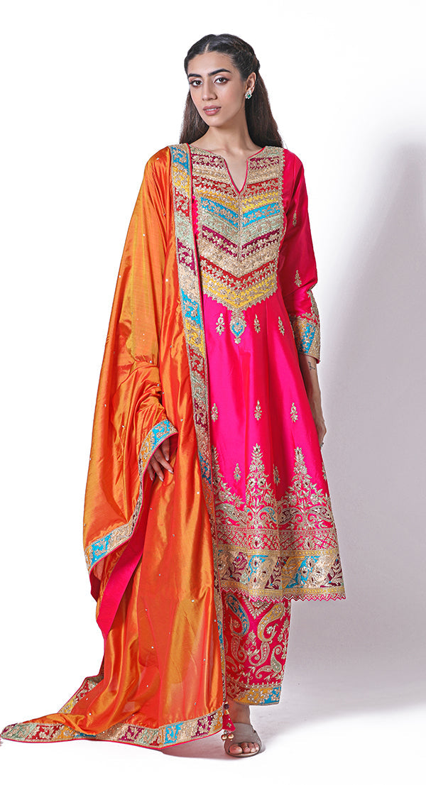 Rabia multi traditional suit