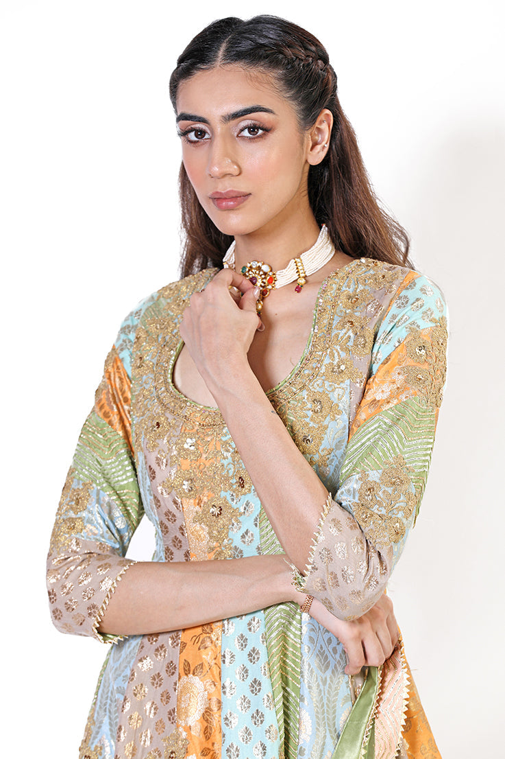 Jarokha jamavar sharara