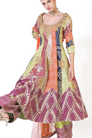 Tilfi jamavar peplum sharara