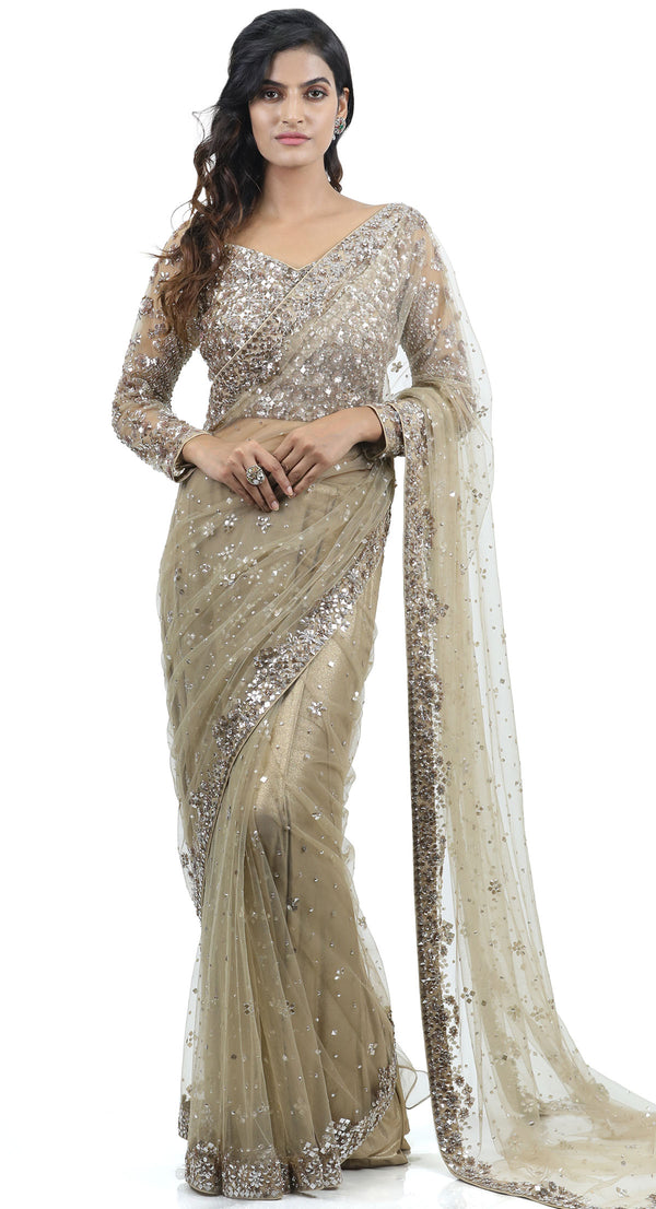 latest net sarees collection