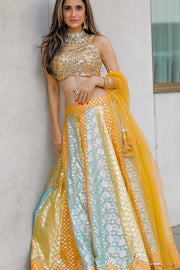 MULTI KALIDAAR LEHENGA