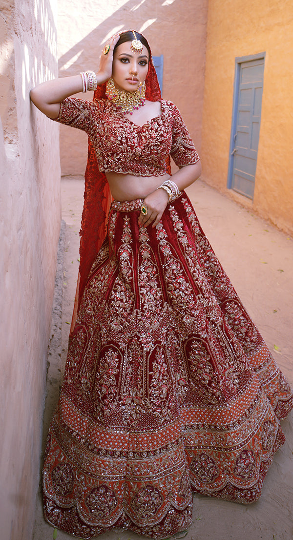 Aafia Bridal Lehenga