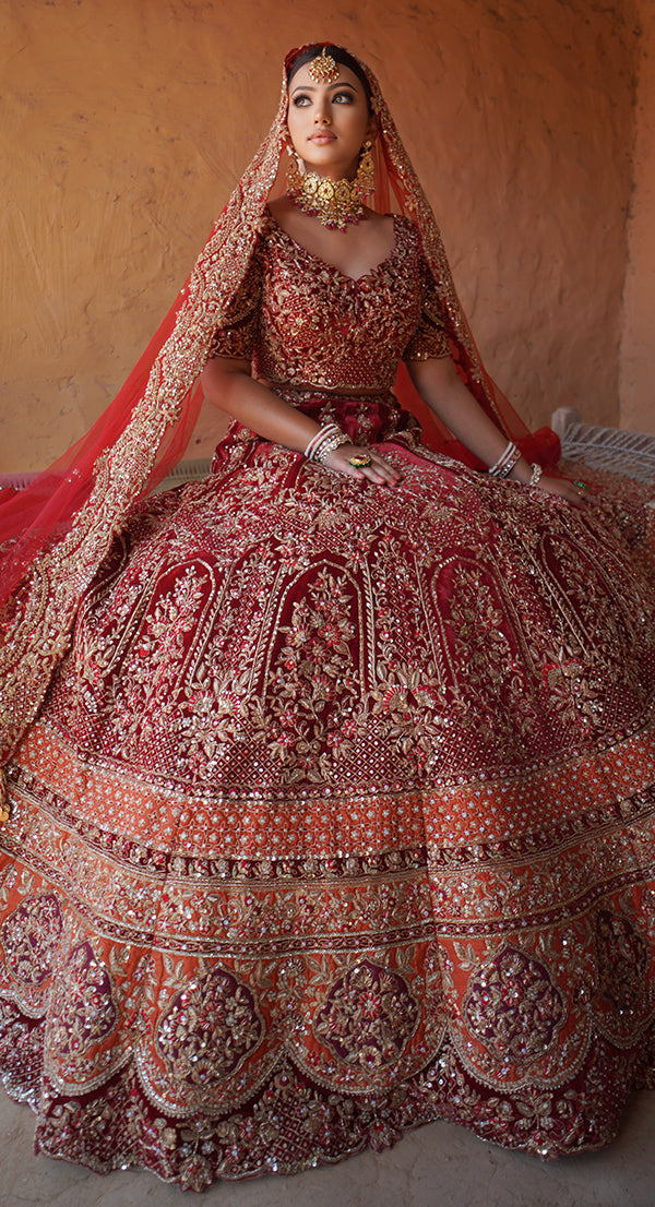 Aafia Bridal Lehenga