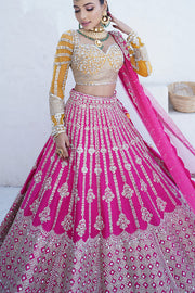 Tankhi Sheeshadori Lehenga