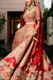 Ustad Bridal Lehenga