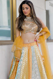 MULTI KALIDAAR LEHENGA